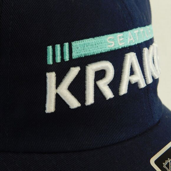 NHL Seattle Kraken Hockey Hat & Coaster Lot Fanatics Adjustable Blue Cotton NWT - Picture 9 of 15